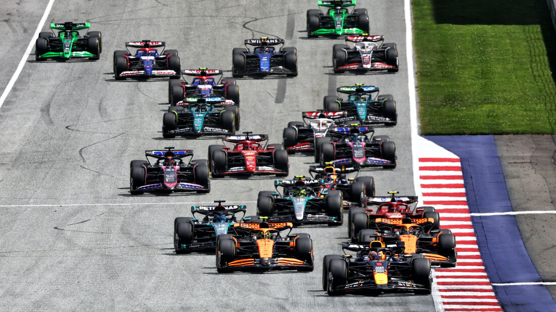 Start Sprint - Formel 1 - GP Österreich - 29. Juni 2024