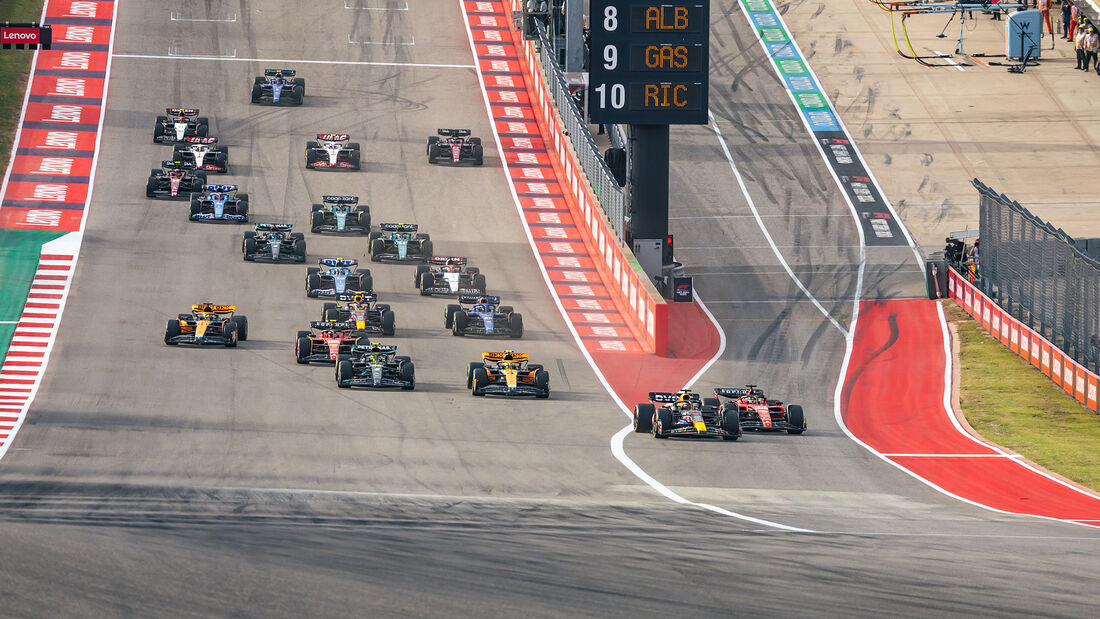 Start - Sprint - GP USA 2023 - Austin