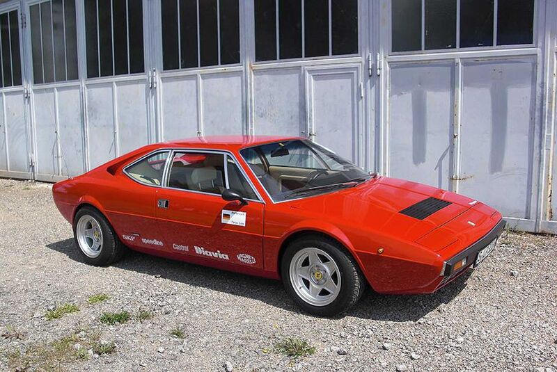 Startnummer 150: Walter und Tanja Lais im Ferrari 308 GT4, 3 Liter, V8, 235 PS, Baujahr 1978.