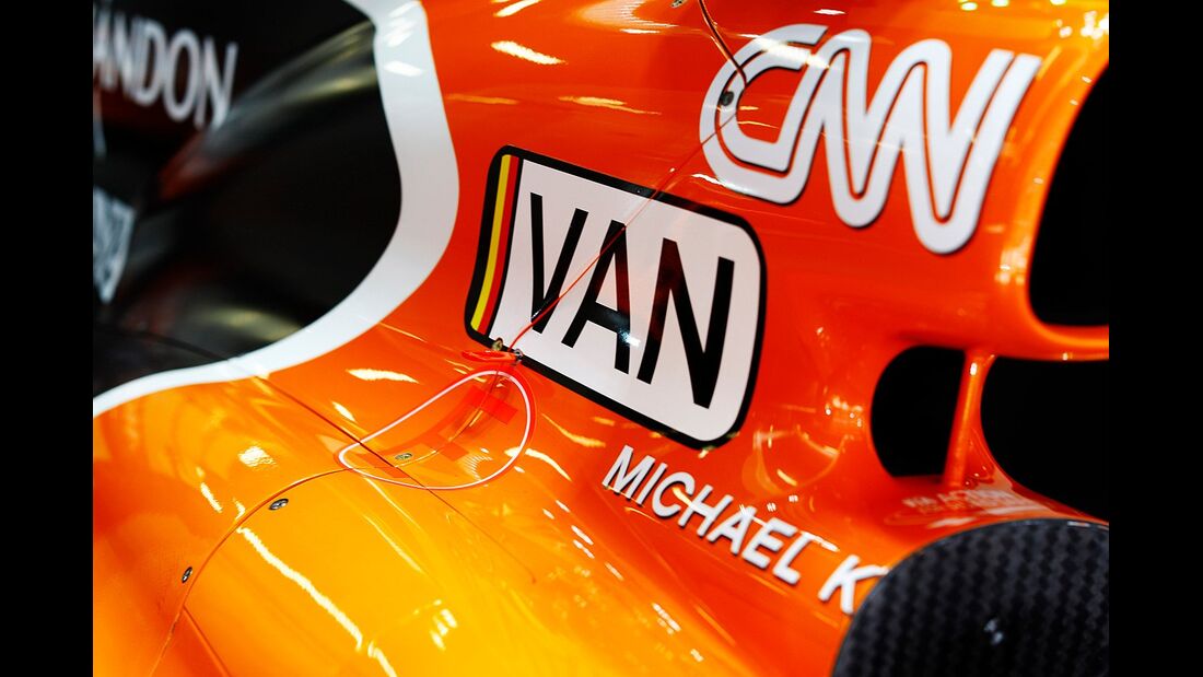 Startnummern - McLaren - GP Spanien 2017