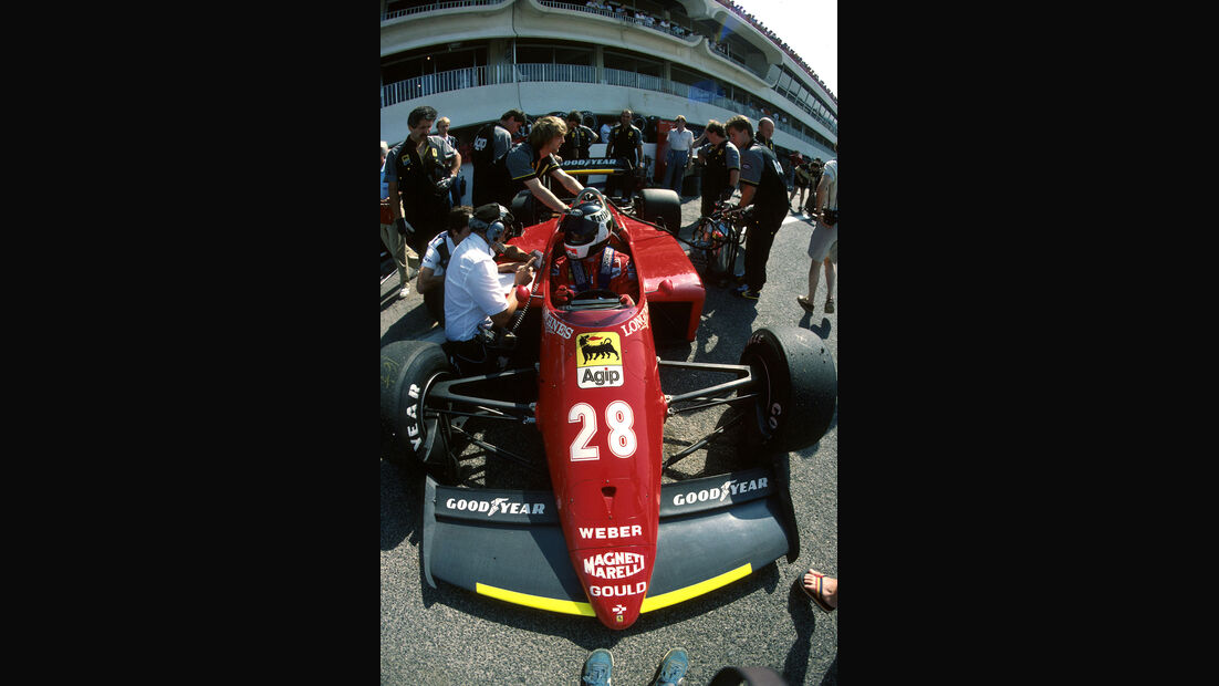 Stefan Johansson - Ferrari 156/85 - Paul Ricard 1985