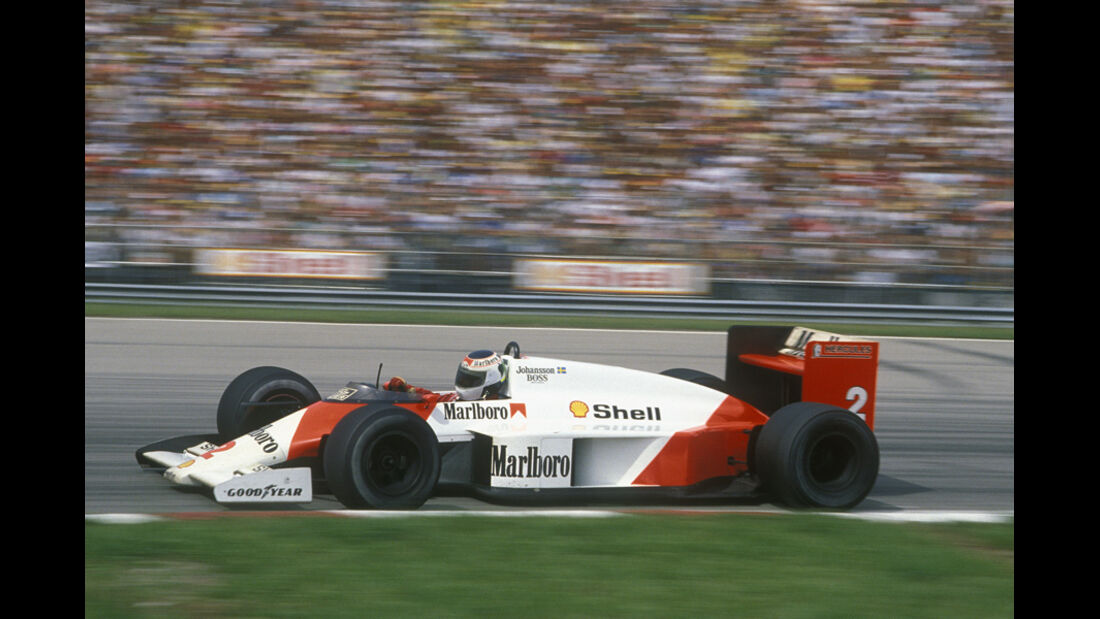 Stefan Johansson McLaren 1987