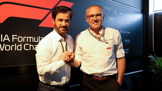 Stefano Domenicali & Mohammed bin Sulayem - F1 2022