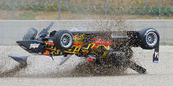 Stefanos Kamitsakis Formel 3 Crash 2009
