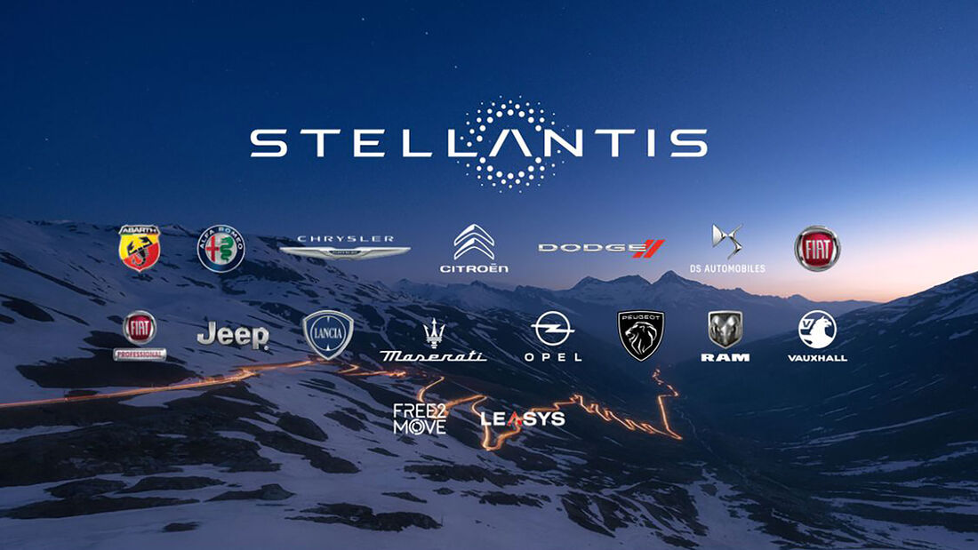Stellantis Logo alle Marken