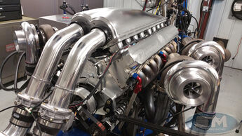 Steve Morris Engines Devel V16 Quad Turbo Motor