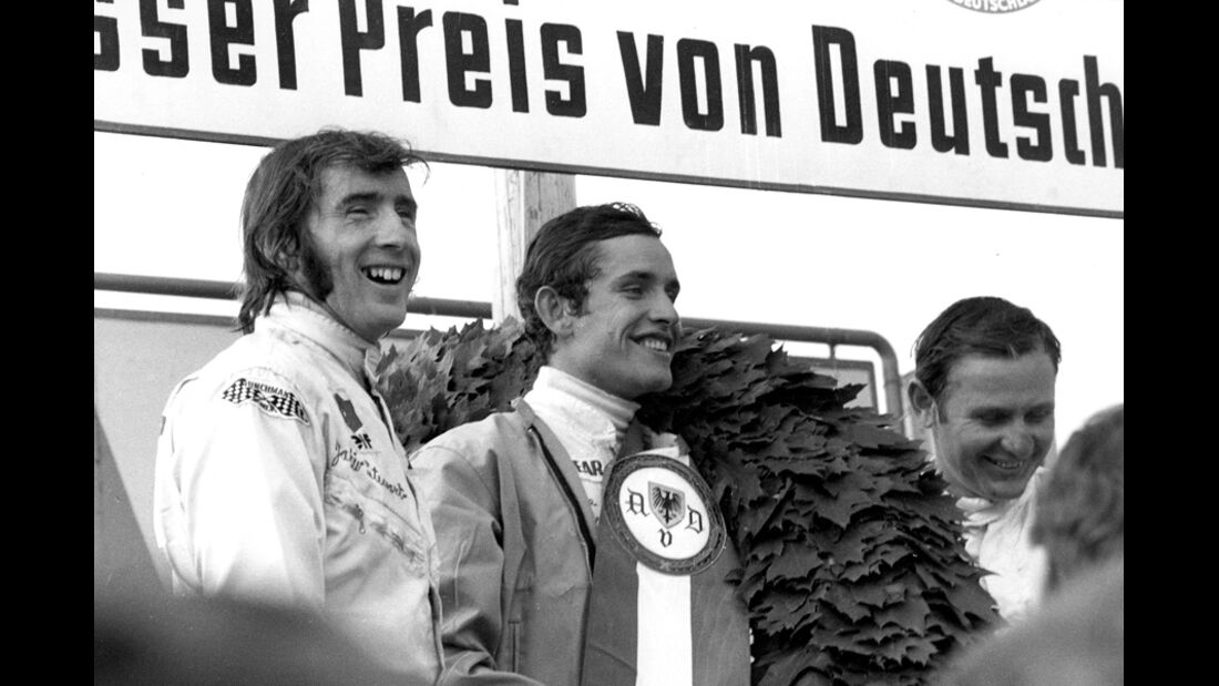 Stewart, Ickx & McLaren - GP Deutschland 1968