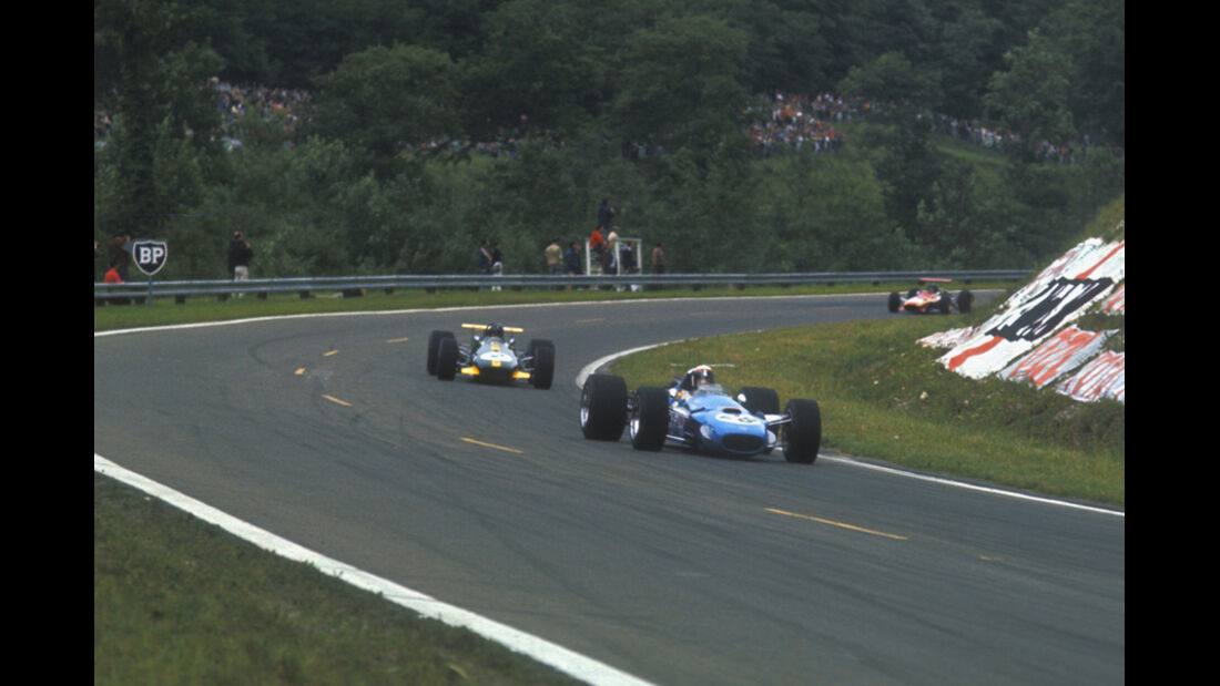 Stewart vor Rindt - 1968 GP Frankreich