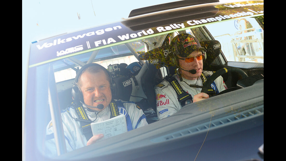Stier / Latvala - VW Polo WRC Mitfahrt 2014