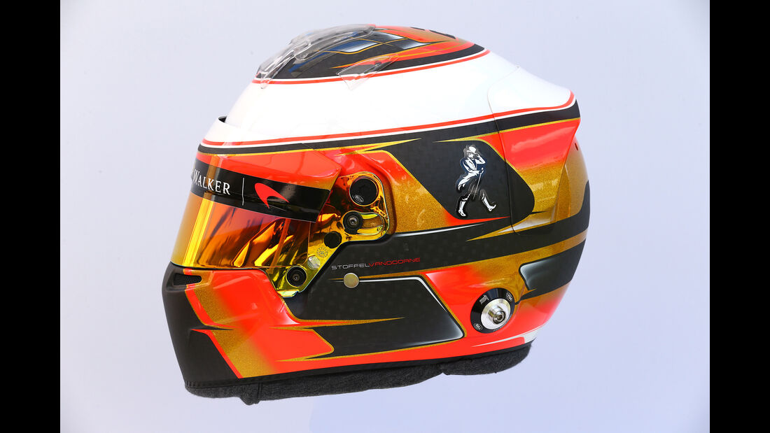 Stoffel Vandoorne - Helm - Formel 1 - 2017