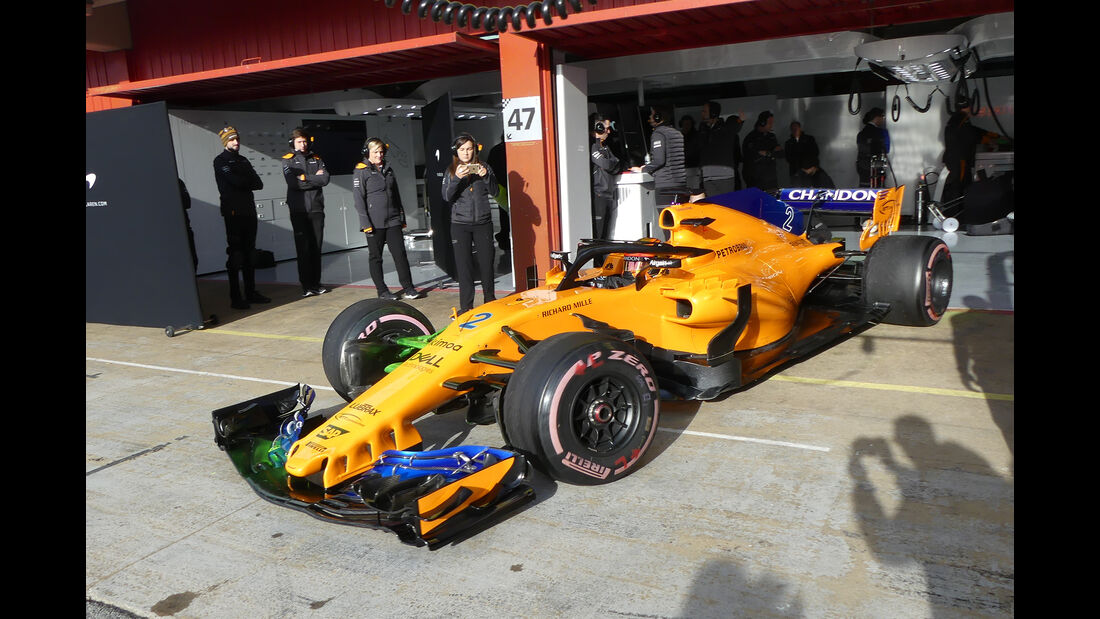 Stoffel Vandoorne - McLaren - F1-Test - Barcelona - Tag 7 - 8. März 2018
