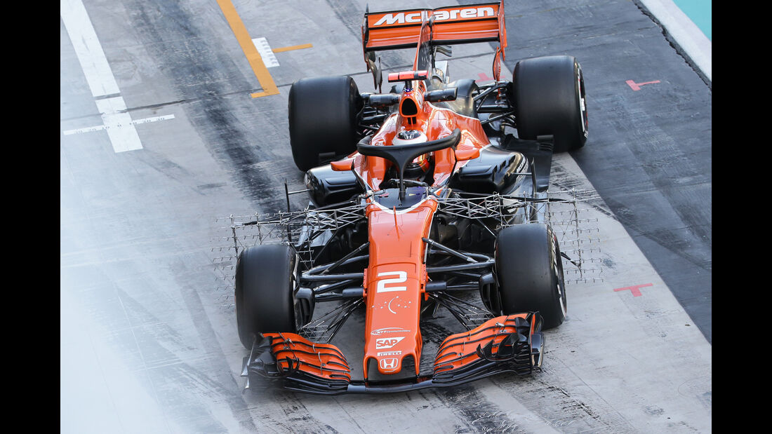 Stoffel Vandoorne - McLaren - Formel 1 - Abu Dhabi - Test 2 - 29. November 2017