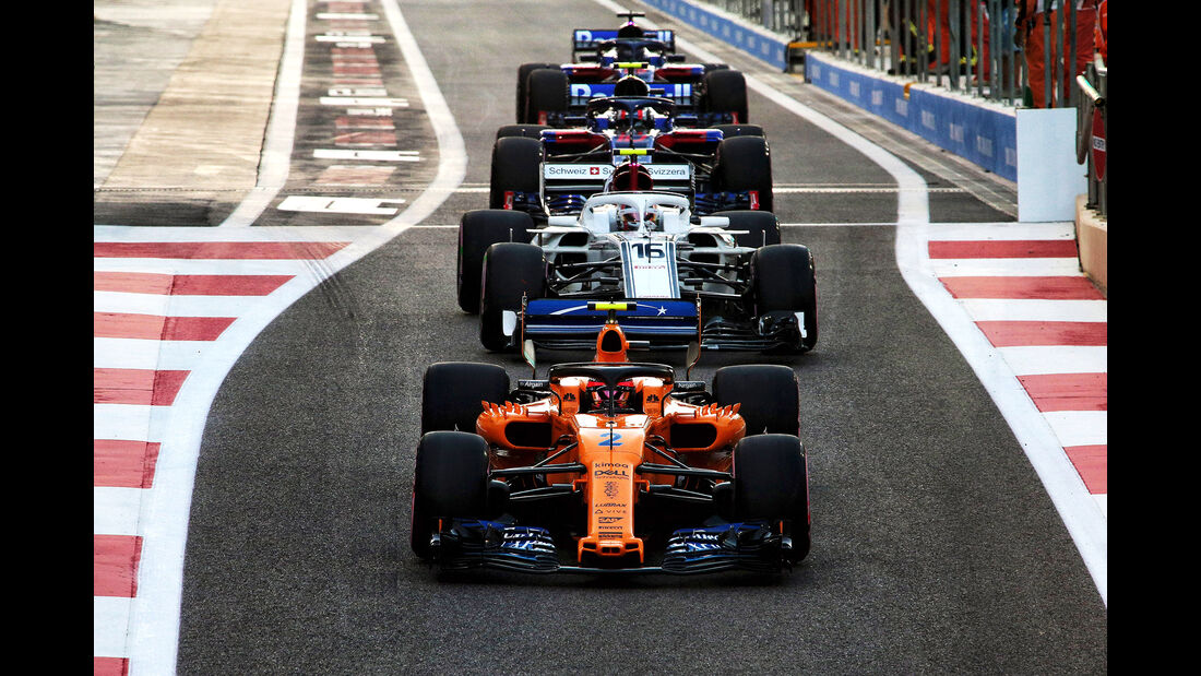 Stoffel Vandoorne - McLaren - Formel 1 - GP Abu Dhabi  -24. November 2018