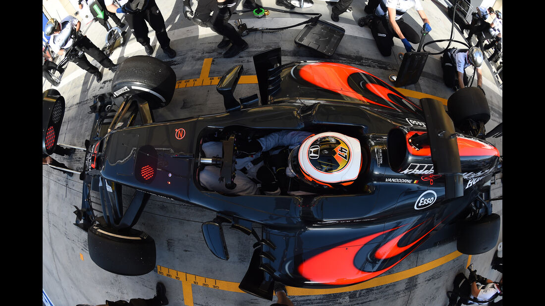 Stoffel Vandoorne - McLaren - Formel 1 - GP Bahrain - 2. April 2016