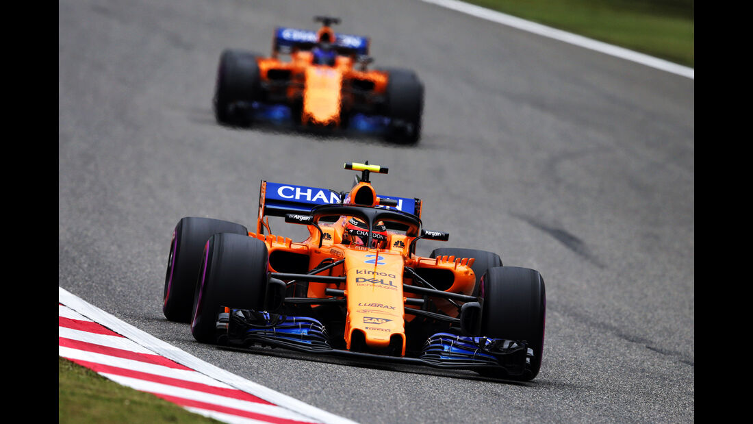 Stoffel Vandoorne - McLaren - Formel 1 - GP China - Shanghai - 14. April 2018