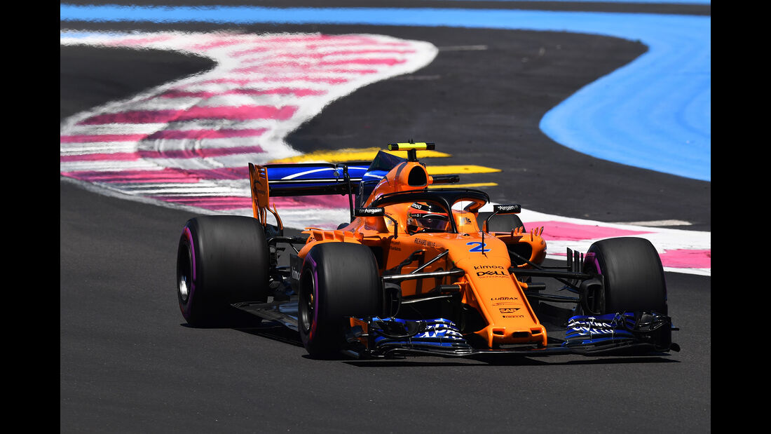 Stoffel Vandoorne - McLaren - Formel 1 - GP Frankreich - Circuit Paul Ricard - 22. Juni 2018