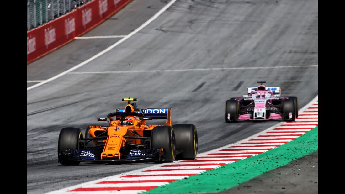 Stoffel Vandoorne - McLaren - Formel 1 - GP Österreich - 1. Juli 2018 