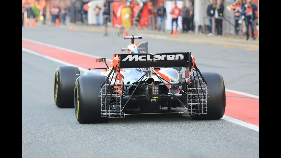 Stoffel Vandoorne - McLaren - Formel 1 - Test - Barcelona - 9. März 2017