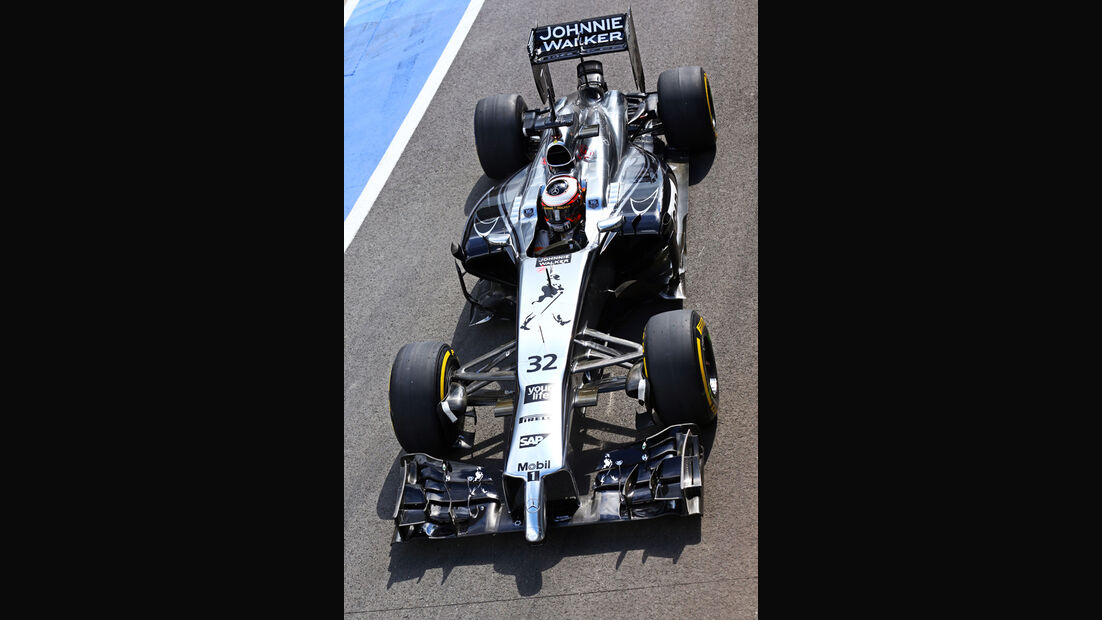 Stoffel Vandoorne - McLaren - Formel 1-Test - Silverstone 2014
