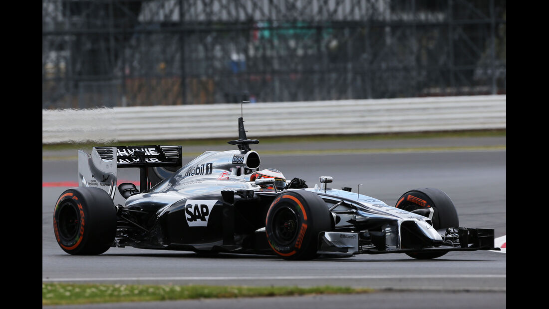 Stoffel Vandoorne - McLaren - Formel 1-Test - Silverstone 2014