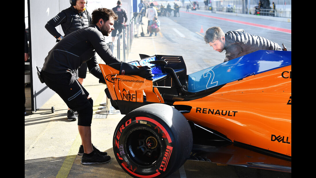 Stoffel Vandoorne - McLaren - Formel 1 - Testfahrten - Barcelona - Dienstag - 15-5-2018