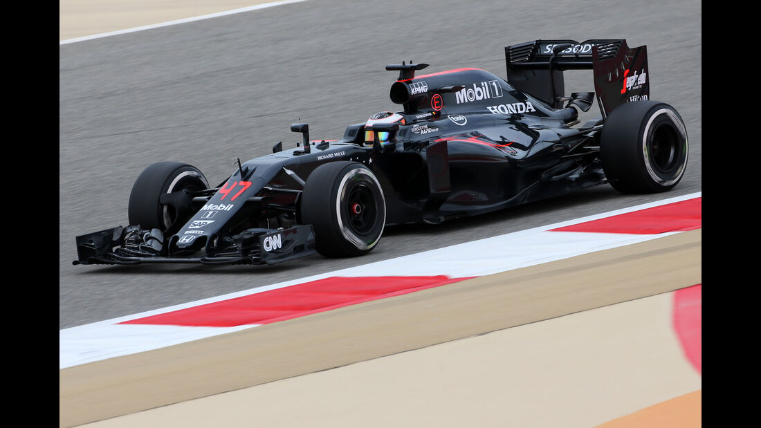 Stoffel Vandoorne - McLaren - GP Bahrain - Formel 1 - 1. April 2016