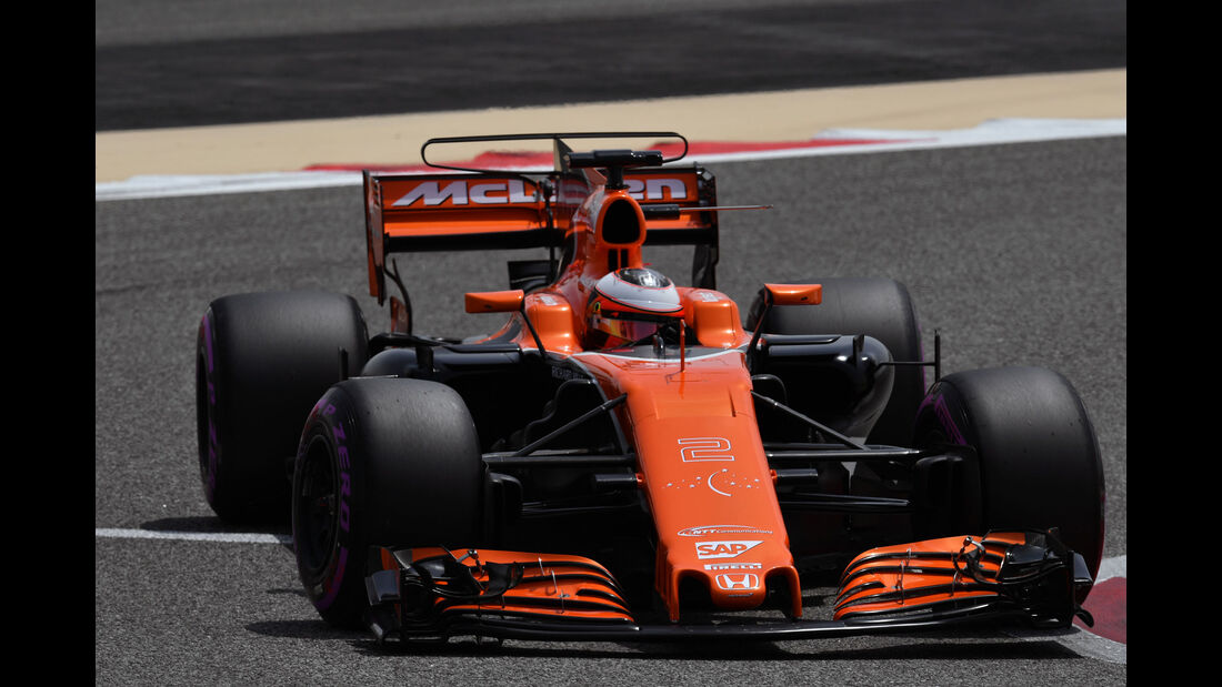 Stoffel Vandoorne - McLaren-Honda - Formel 1 - Testfahrten - Bahrain - Mittwoch - 19.4.2017