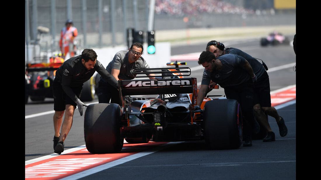 Stoffel Vandoorne - McLaren-Honda - GP Mexiko - Formel 1 - Freitag - 27.10.2017