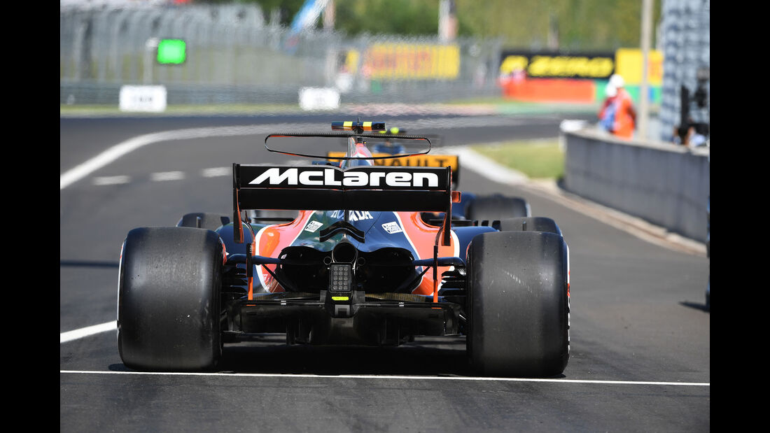 Stoffel Vandoorne - McLaren-Honda - GP Ungarn - Budapest - Formel 1 - 28.7.2017