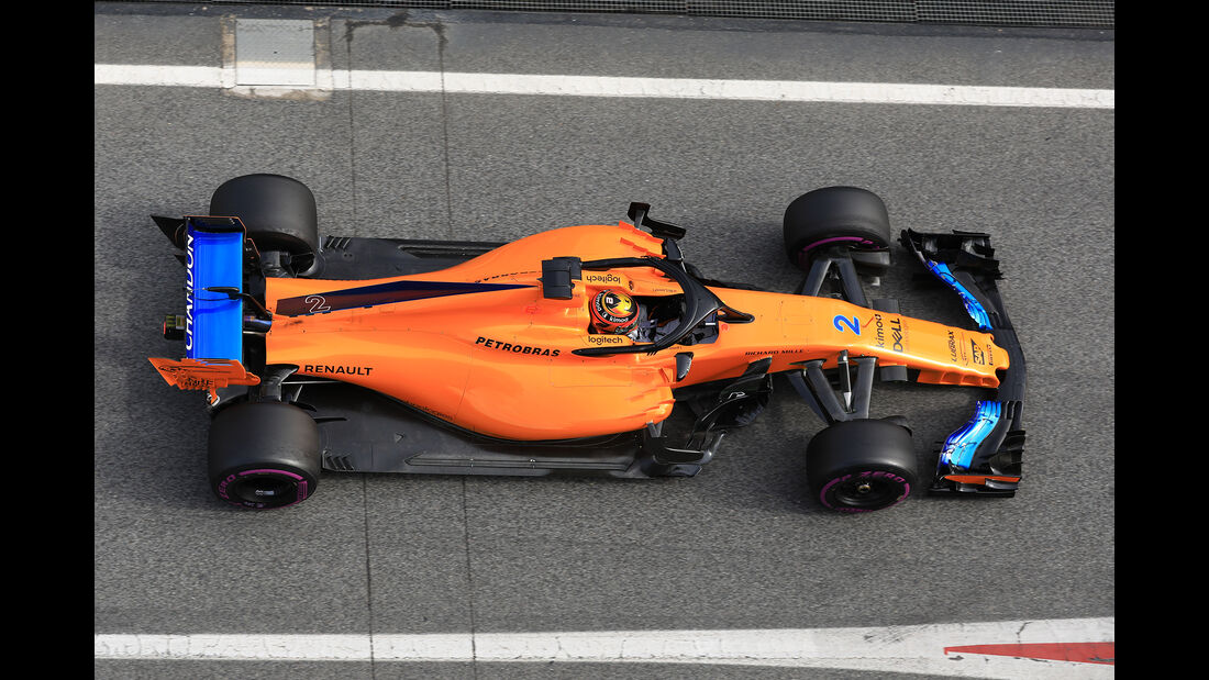 Stoffen Vandoorne - McLaren - F1-Test - Barcelona - Tag 7 - 8. März 2018
