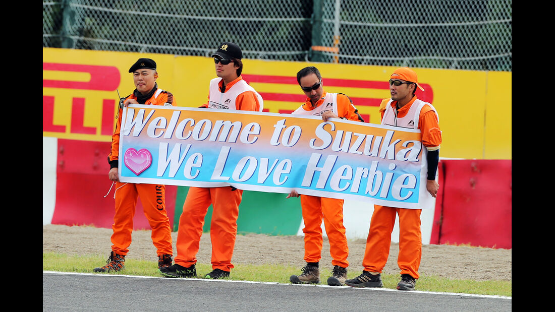 Streckenposten - Formel 1 - GP Japan - Suzuka - 4. Oktober 2014