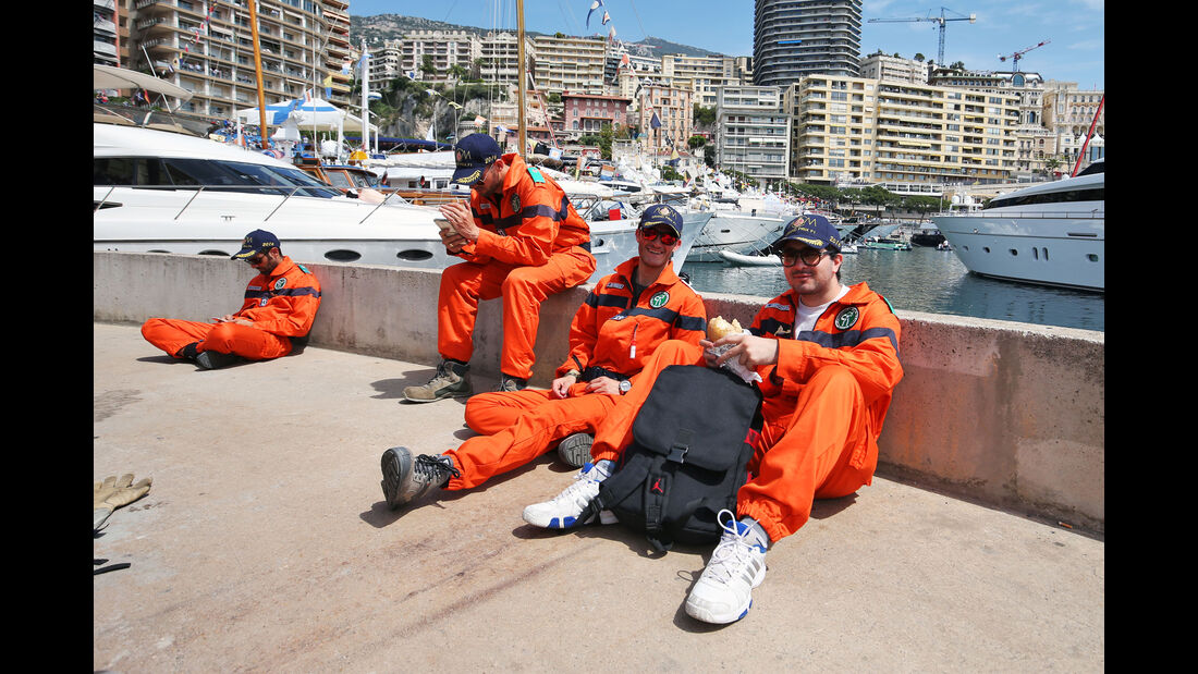 Streckenposten - Formel 1 - GP Monaco - 26. Mai 2016