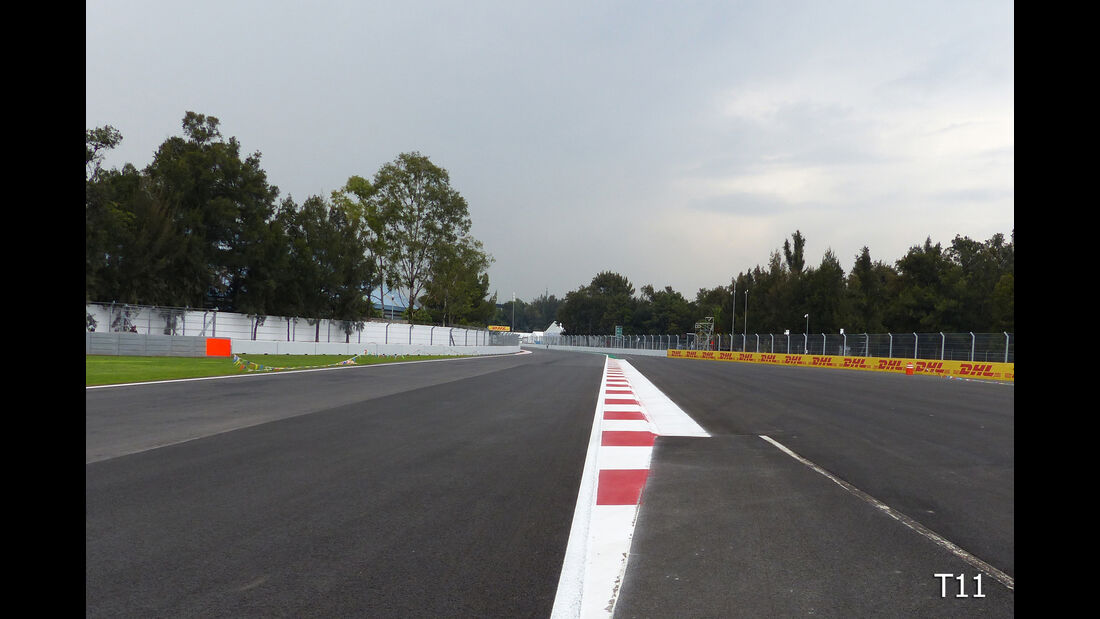 Streckenrundgang - Autodromo Hermanos Rodriguez - GP Mexio 2015