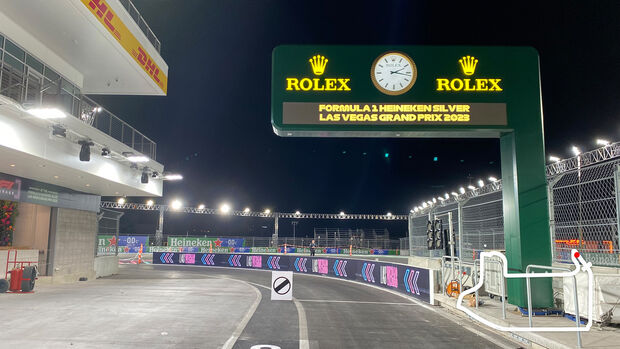 Streckenrundgang - Formel 1 - GP Las Vegas 2023