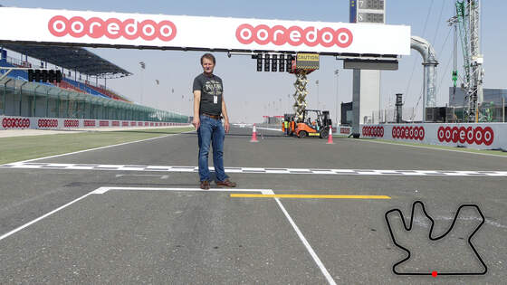Streckenrundgang - GP Katar - Losail International Circuit - 2021