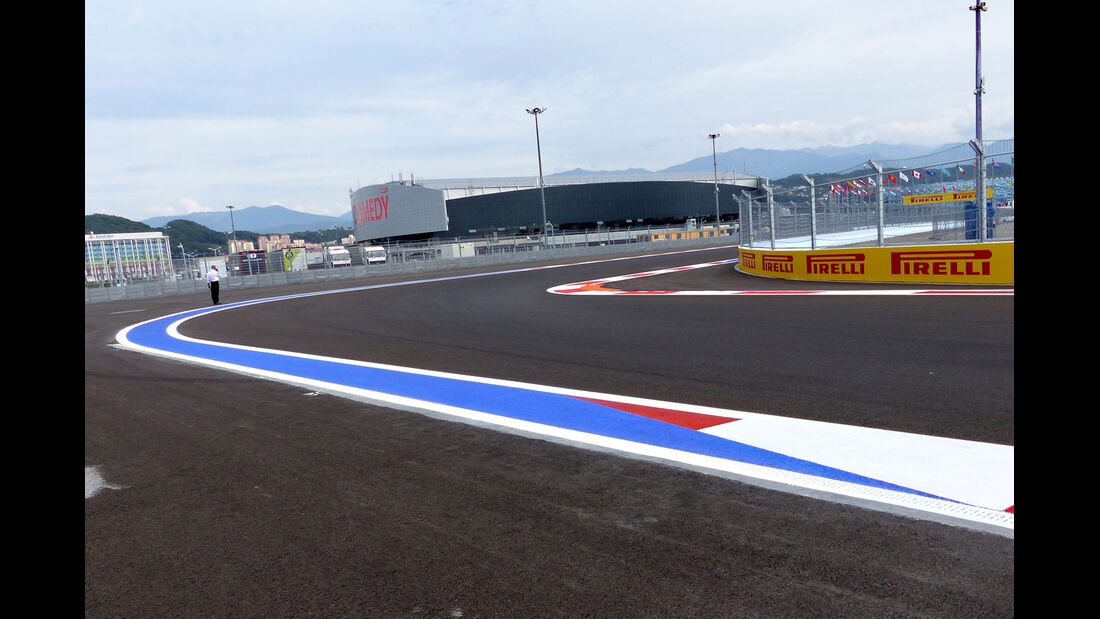 Streckenrundgang - Trackwalk - GP Russland - Sochi - Formel 1 2014