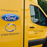 Streetscooter Post Elektrolieferwagen Ford Transit