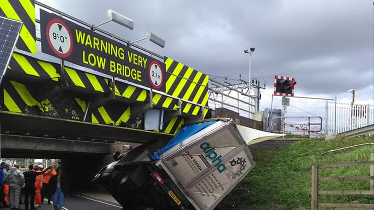 Stuntney Bridge Crash