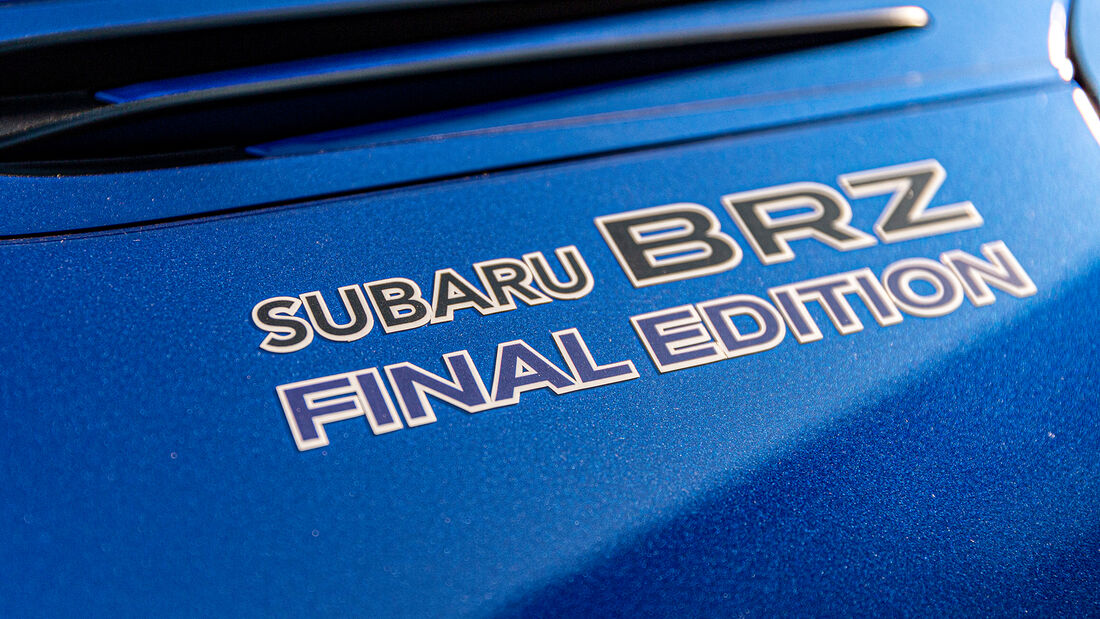 Subaru BRZ Final Edition, Exterieur