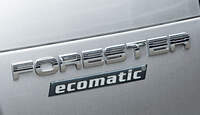 Subaru Forester 2.0 Ecomatic Modellbezeichnung