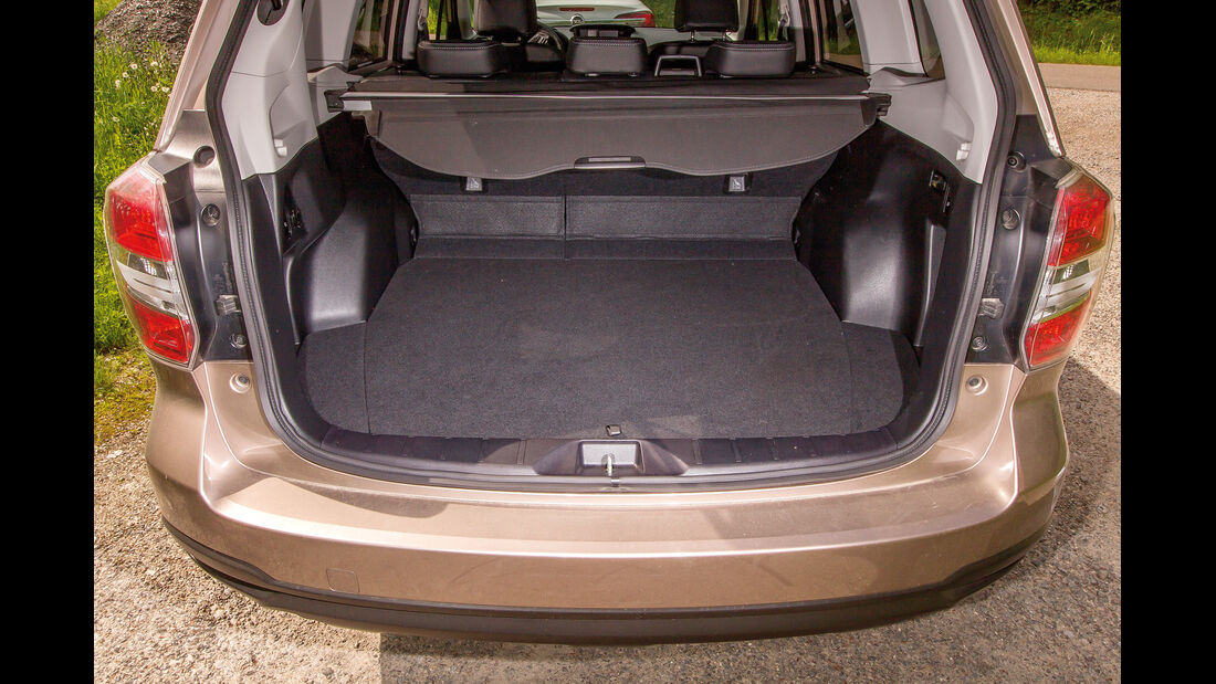 Subaru Forester 2.0 XT Platinum, Kofferraum