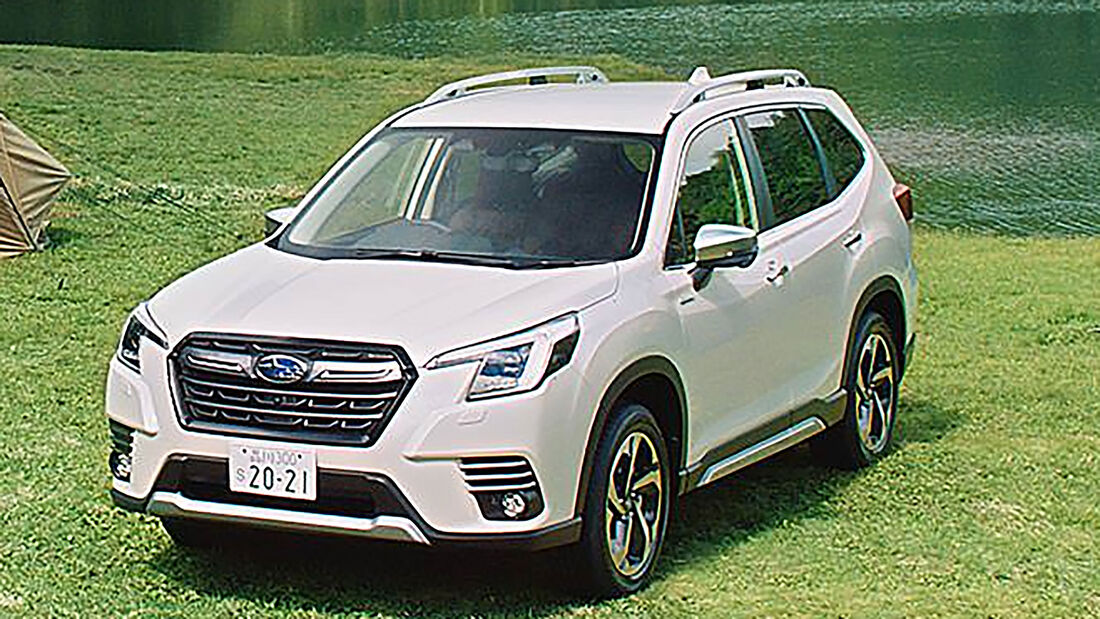Subaru Forester Facelift 2022 Japan