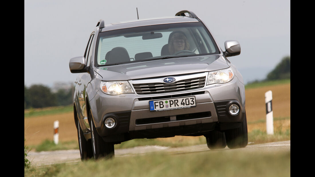 Subaru Forester, Frontansicht
