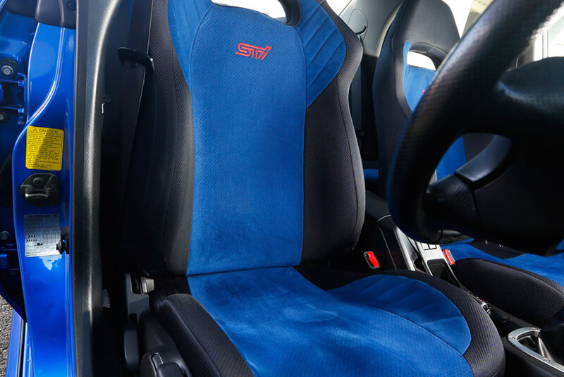 Subaru Impreza, Fahrersitz