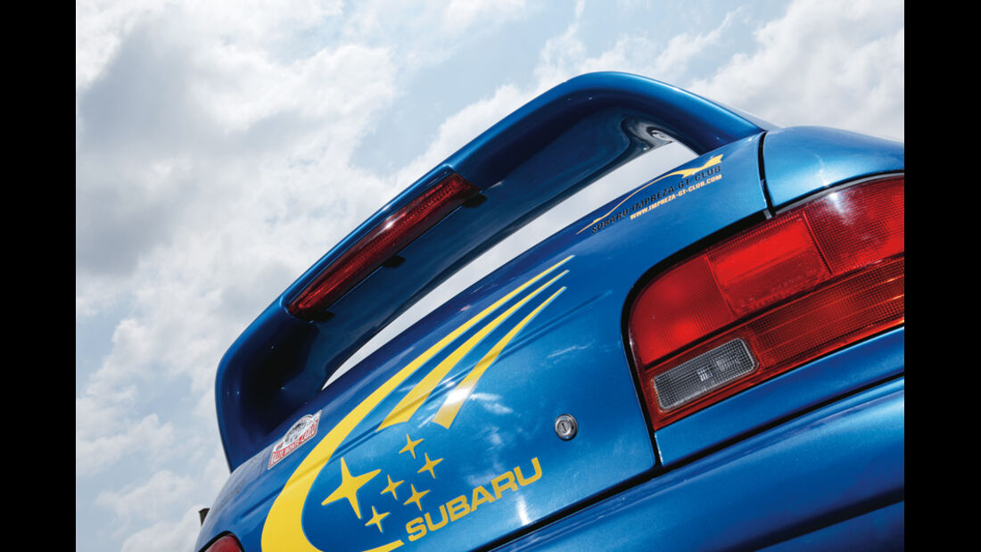 Subaru Impreza GT, Heckspoiler