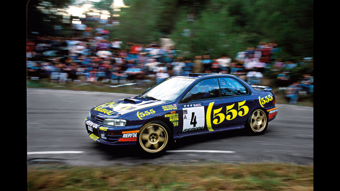 Subaru Impreza GT, Rallye