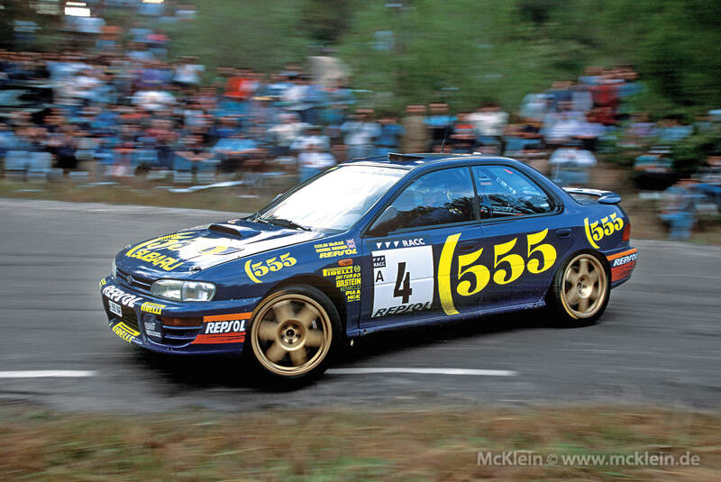 Subaru Impreza GT Turbo, Frontansicht