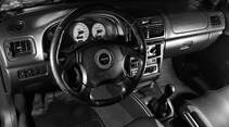 Subaru Impreza GT Turbo, Lenkrad, Cockpit, Drehzahlmesser