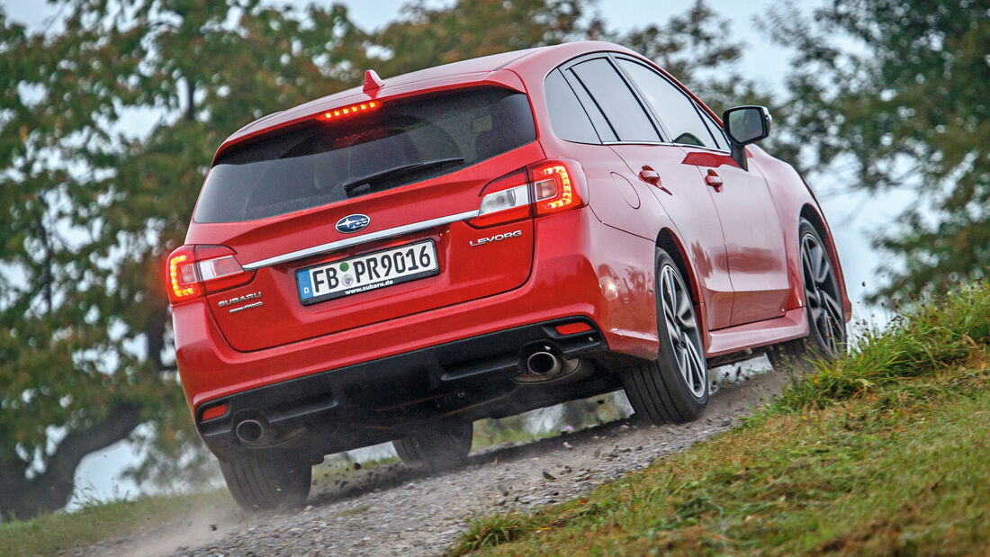 Subaru Levorg 1.6 GT Sport, Heckansicht