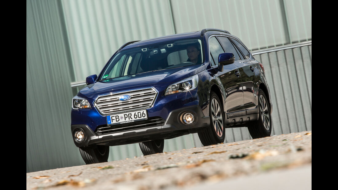 Subaru Outback 2.0D, Frontansicht